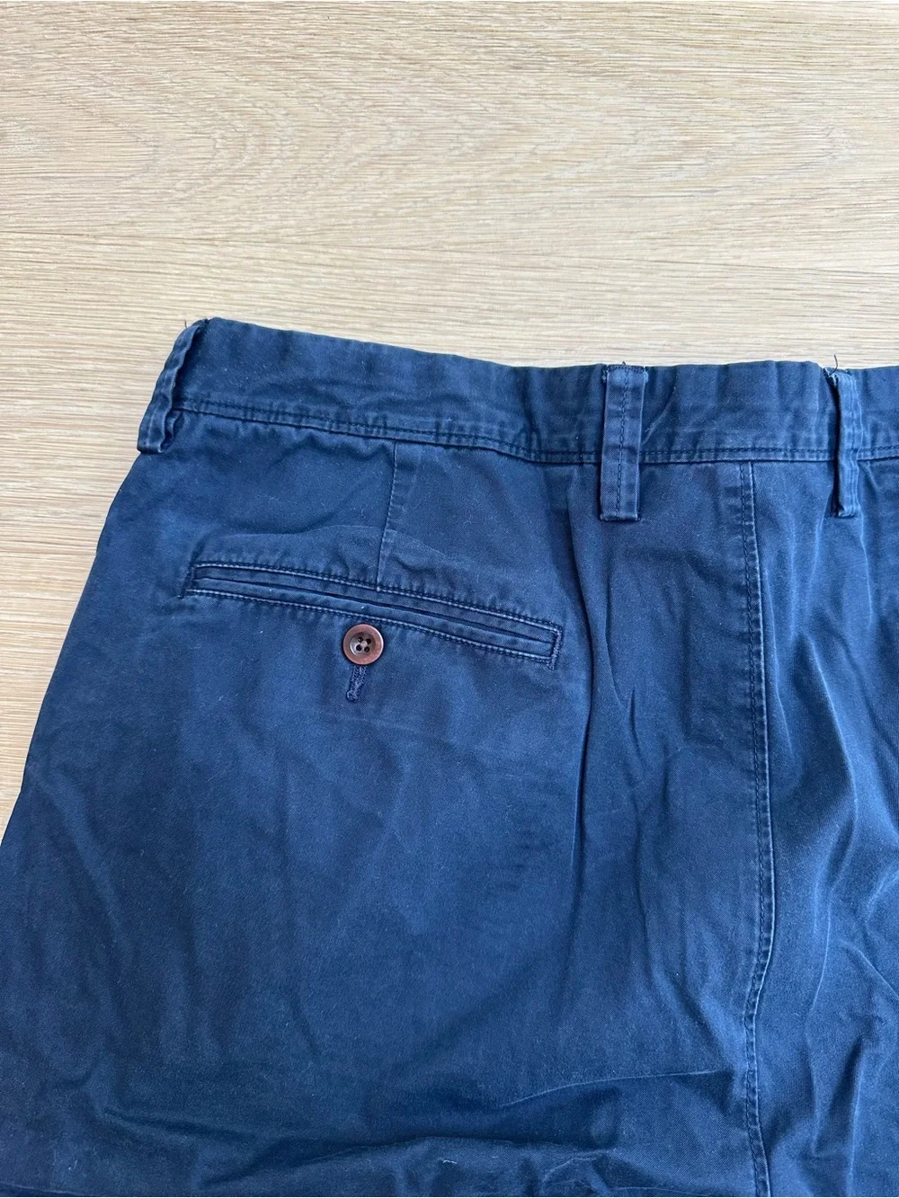 J.CREW - MEN'S CHINO SHORTS - SIZE 34 - NAVY BLUE